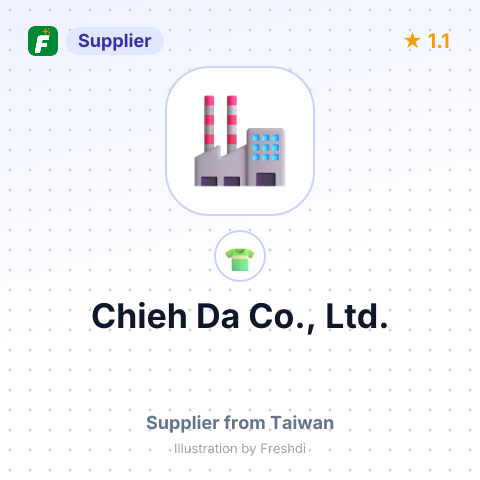 Chieh Da Co., Ltd. – summary card, no photo uploaded yet