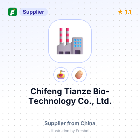 Chifeng Tianze Bio-Technology Co., Ltd. – summary card, no photo uploaded yet