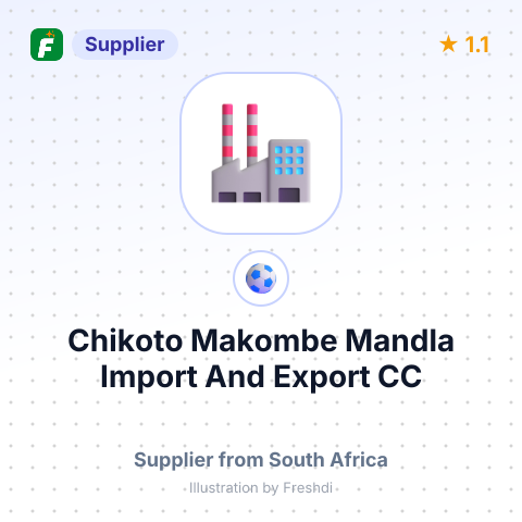 Chikoto Makombe Mandla Import And Export CC  – summary card, no photo uploaded yet