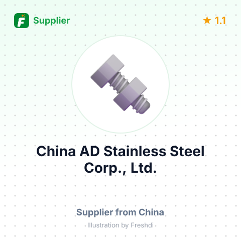 China AD Stainless Steel Corp., Ltd. – summary card, no photo uploaded yet