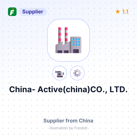 China- Active(china)CO., LTD. – summary card, no photo uploaded yet