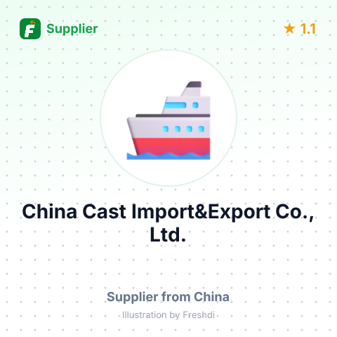 China Cast Import&Export Co., Ltd. – summary card, no photo uploaded yet