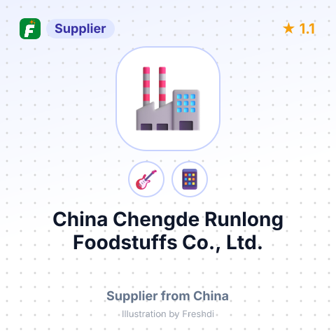 China Chengde Runlong Foodstuffs Co., Ltd. – summary card, no photo uploaded yet