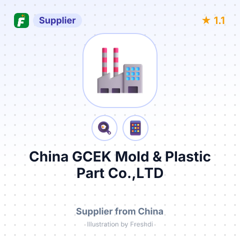 China GCEK Mold & Plastic Part Co.,LTD – summary card, no photo uploaded yet