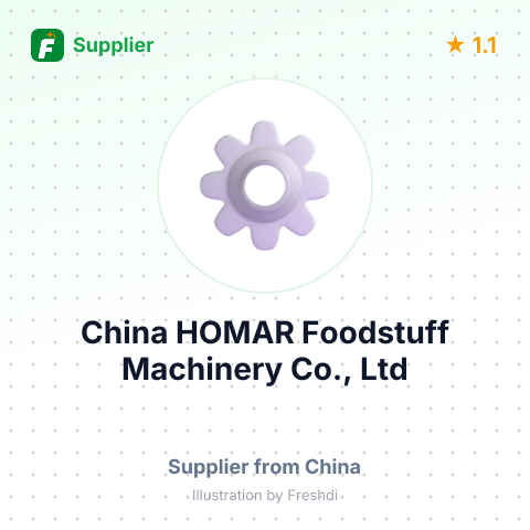 China HOMAR Foodstuff Machinery Co., Ltd – summary card, no photo uploaded yet