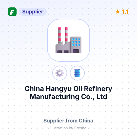 China Hangyu Oil Refinery Manufacturing Co., Ltd – summary card, no photo uploaded yet