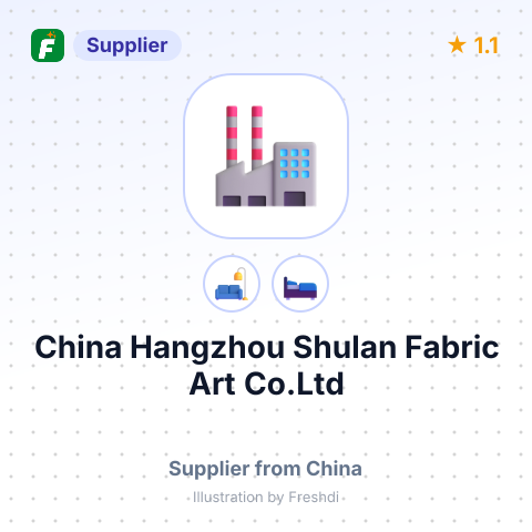 China Hangzhou Shulan Fabric Art Co.Ltd – summary card, no photo uploaded yet