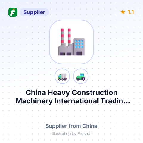 China Heavy Construction Machinery International Trading Co.,Ltd. – summary card, no photo uploaded yet