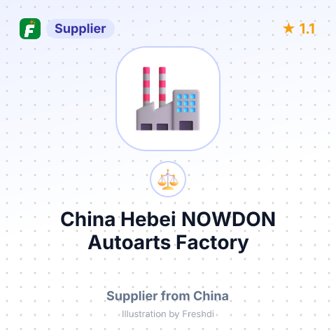 China Hebei NOWDON Autoarts Factory – summary card, no photo uploaded yet