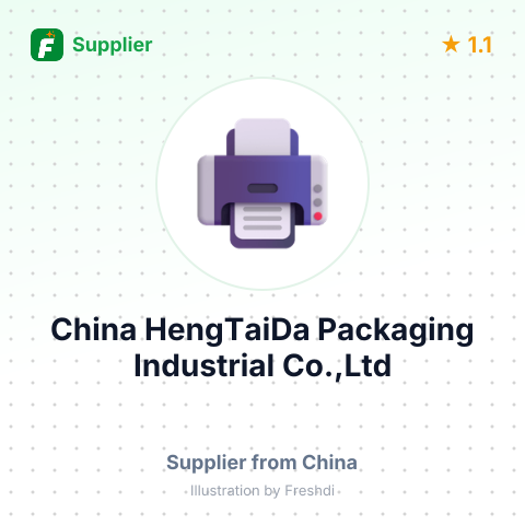 China HengTaiDa Packaging Industrial Co.,Ltd – summary card, no photo uploaded yet