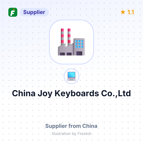 China Joy Keyboards Co.,Ltd – summary card, no photo uploaded yet