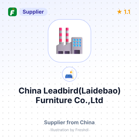 China Leadbird(Laidebao) Furniture Co.,Ltd – summary card, no photo uploaded yet