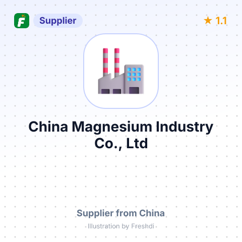 China Magnesium Industry Co., Ltd – summary card, no photo uploaded yet