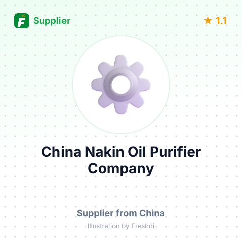 China Nakin Oil Purifier Company – summary card, no photo uploaded yet