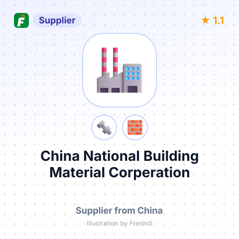 China National Building Material Corperation – summary card, no photo uploaded yet
