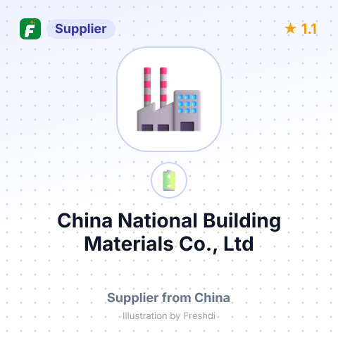 China National Building Materials Co., Ltd – summary card, no photo uploaded yet