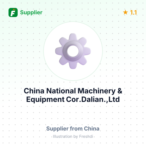 China National Machinery & Equipment Cor.Dalian.,Ltd – summary card, no photo uploaded yet