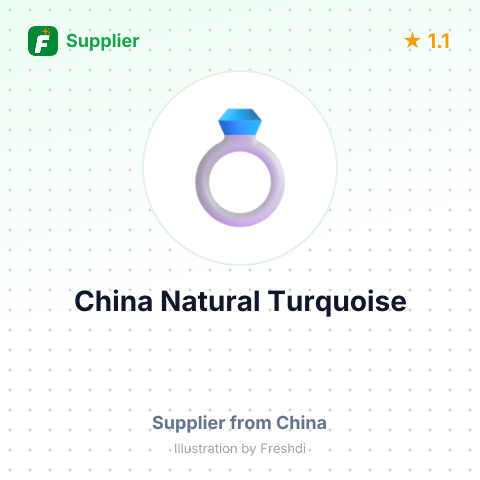 China Natural Turquoise – summary card, no photo uploaded yet