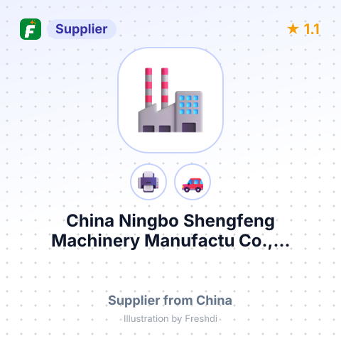 China Ningbo Shengfeng Machinery Manufactu Co.,... – summary card, no photo uploaded yet