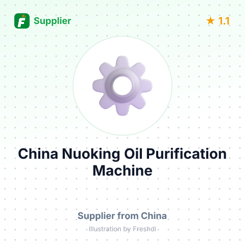 China Nuoking Oil Purification Machine – summary card, no photo uploaded yet