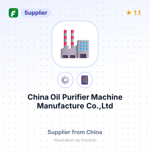 China Oil Purifier Machine Manufacture Co.,Ltd – summary card, no photo uploaded yet