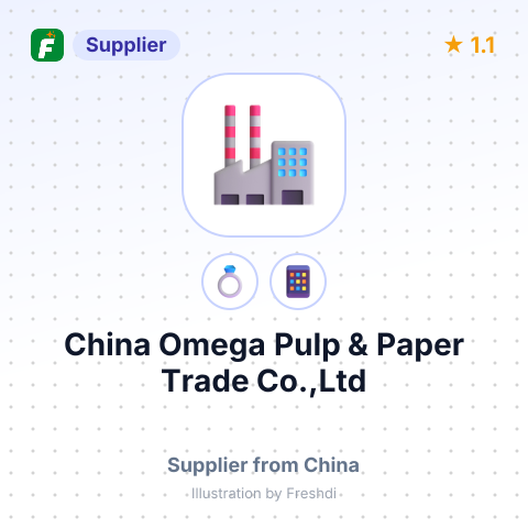 China Omega Pulp & Paper Trade Co.,Ltd – summary card, no photo uploaded yet