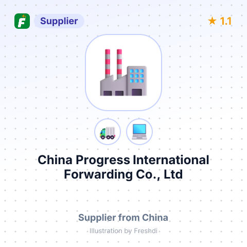 China Progress International Forwarding Co., Ltd – summary card, no photo uploaded yet