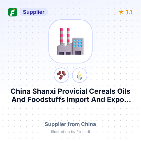 China Shanxi Provicial Cereals Oils And Foodstuffs Import And Export Corp. Tianjin Branch  – summary card, no photo uploaded yet