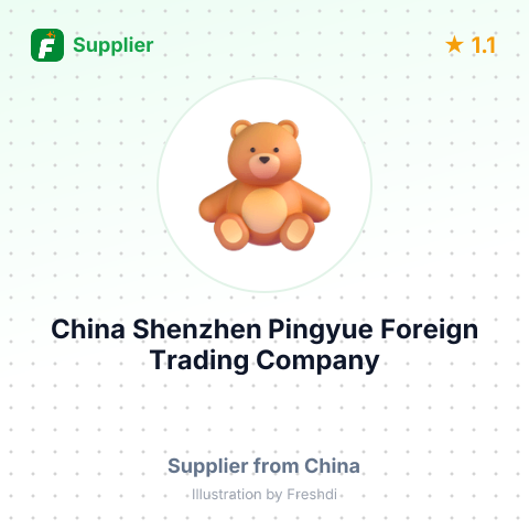 China Shenzhen Pingyue Foreign Trading Company – summary card, no photo uploaded yet