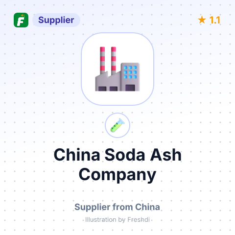 China Soda Ash Company – summary card, no photo uploaded yet