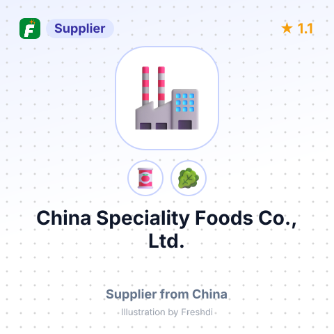 China Speciality Foods Co., Ltd. – summary card, no photo uploaded yet