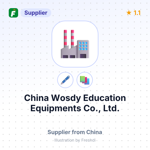 China Wosdy Education Equipments Co., Ltd. – summary card, no photo uploaded yet