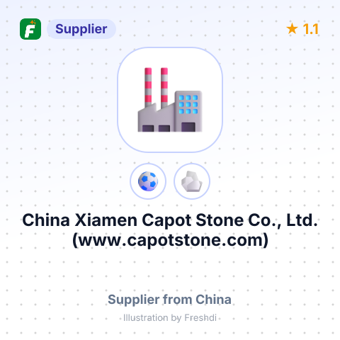 China Xiamen Capot Stone Co., Ltd. (www.capotstone.com) – summary card, no photo uploaded yet