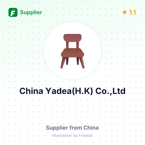 China Yadea(H.K) Co.,Ltd – summary card, no photo uploaded yet