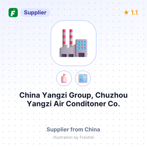 China Yangzi Group, Chuzhou Yangzi Air Conditoner Co. – summary card, no photo uploaded yet