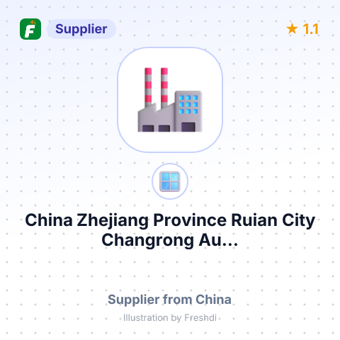 China Zhejiang Province Ruian City Changrong Au... – summary card, no photo uploaded yet
