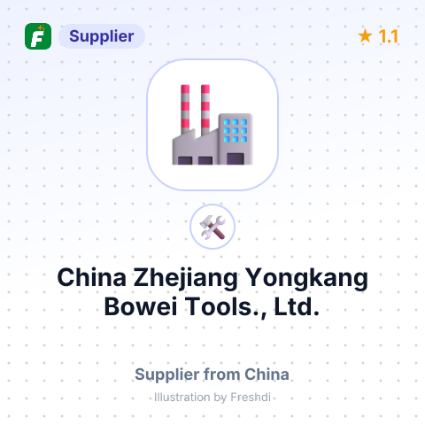 China Zhejiang Yongkang Bowei Tools., Ltd. – summary card, no photo uploaded yet