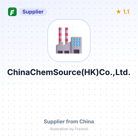 ChinaChemSource(HK)Co.,Ltd. – summary card, no photo uploaded yet