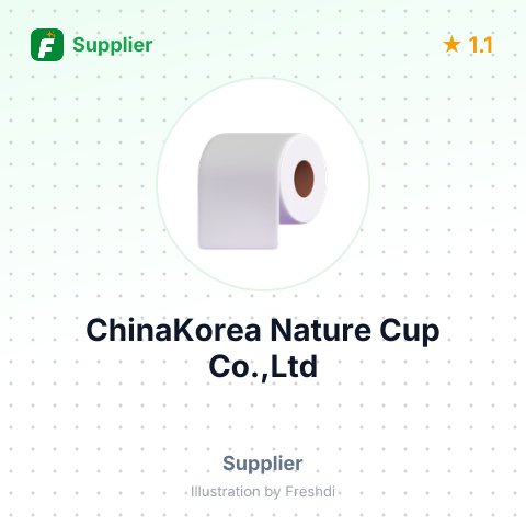 ChinaKorea Nature Cup Co.,Ltd – summary card, no photo uploaded yet