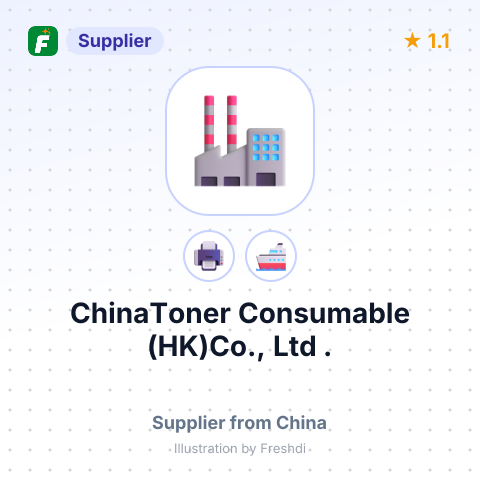 ChinaToner Consumable (HK)Co., Ltd . – summary card, no photo uploaded yet