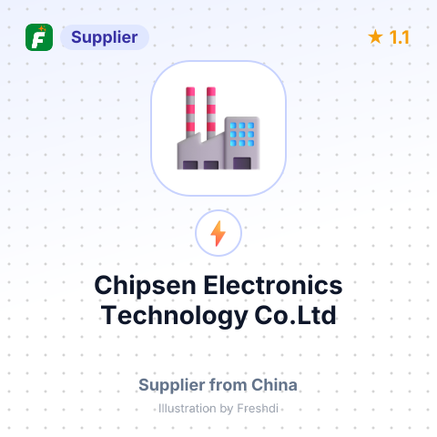 Chipsen Electronics Technology Co.Ltd – summary card, no photo uploaded yet