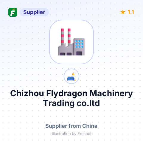Chizhou Flydragon Machinery Trading co.ltd – summary card, no photo uploaded yet