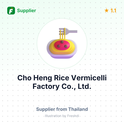 Cho Heng Rice Vermicelli Factory Co., Ltd. – summary card, no photo uploaded yet