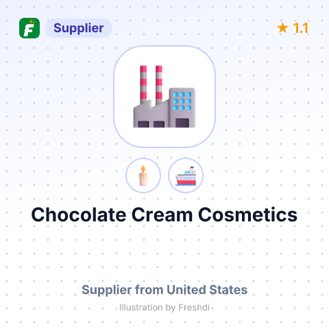 Chocolate Cream Cosmetics – summary card, no photo uploaded yet