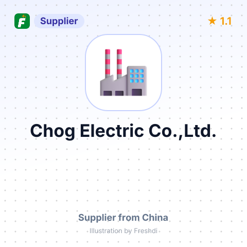 Chog Electric Co.,Ltd. – summary card, no photo uploaded yet