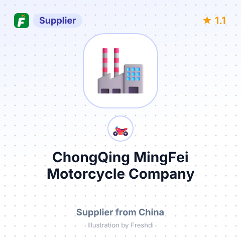 ChongQing MingFei Motorcycle Company – summary card, no photo uploaded yet