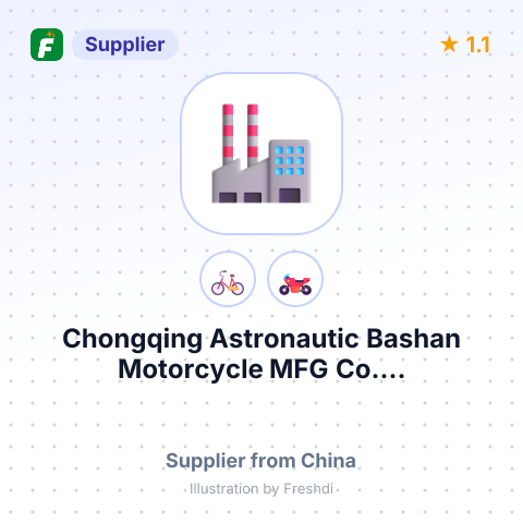 Chongqing Astronautic Bashan Motorcycle MFG Co.... – summary card, no photo uploaded yet