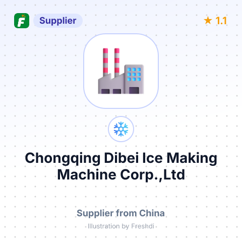 Chongqing Dibei Ice Making Machine Corp.,Ltd – summary card, no photo uploaded yet
