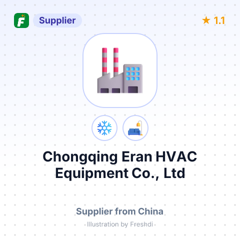 Chongqing Eran HVAC Equipment Co., Ltd – summary card, no photo uploaded yet