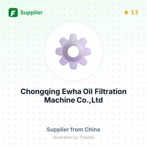 Chongqing Ewha Oil Filtration Machine Co.,Ltd – summary card, no photo uploaded yet